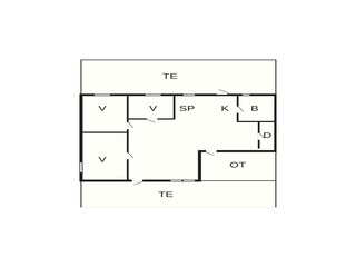 Maison de vacances Frederiksværk Plan d'étage 45