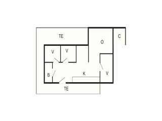 Casa de vacaciones Blokhus Plano de planta 46