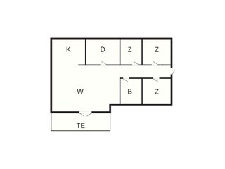 Ferienhaus Truust Grundriss 2