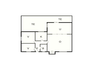 Holiday house Marielyst Floor Plan 2