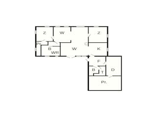 Vakantiehuis Broager Grondplan 35