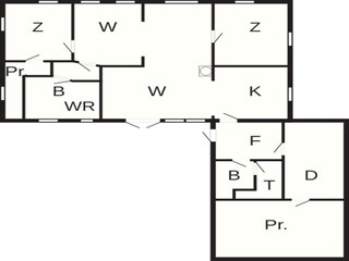 Vakantiehuis Broager Grondplan 31