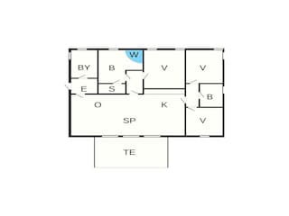 Casa de vacaciones Bogense Plano de planta 41