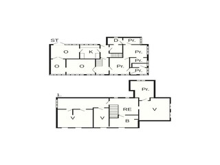 Casa per le vacanze Løgstør Pianta del piano 33