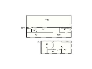 Maison de vacances Løkken Plan d'étage 3