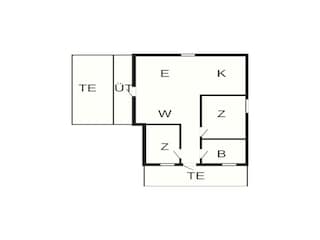 Vakantiehuis Hejlsminde Grondplan 37