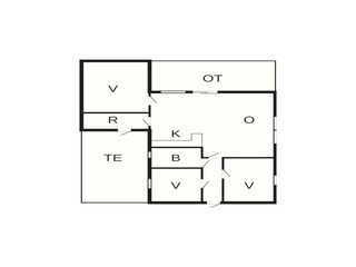 Ferienhaus Truust Grundriss 5