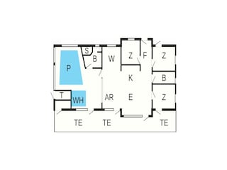 Ferienhaus Bratten Strand Grundriss 23