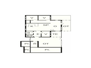 Vakantiehuis Søndervig Grondplan 2