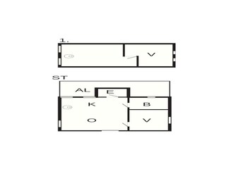 Vakantiehuis Verum Grondplan 16