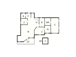 Maison de vacances Marielyst Plan d'étage 58