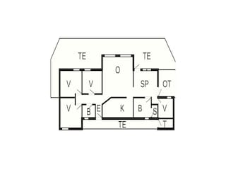 Vakantiehuis Løkken Grondplan 41