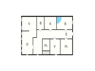 Vakantiehuis Visby Grondplan 33