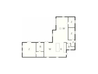Ferienhaus Udsholt Strand Grundriss 3