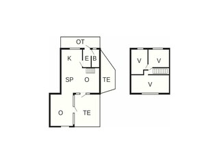 Vakantiehuis Rindby Grondplan 24