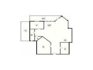 Maison de vacances Stillinge Strand Plan d'étage 53