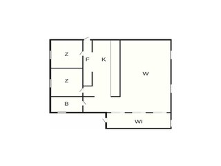 Vakantiehuis Åkersberga Grondplan 25