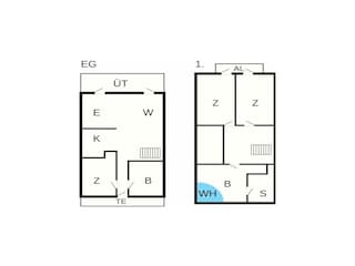 Vakantiehuis Rørvig Grondplan 51