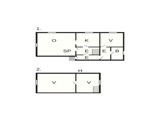 Vakantiehuis Holsen (Norwegen) Grondplan 12