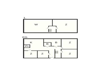 Vakantiehuis Rodenäs Grondplan 36