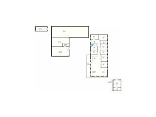 Casa de vacaciones Ejerslev Plano de planta 8