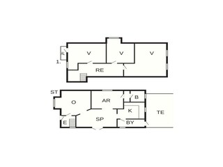 Holiday house Maribo Floor Plan 36