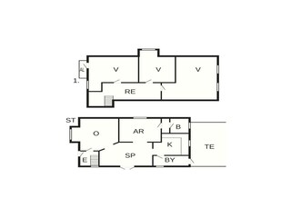 Holiday house Maribo Floor Plan 36