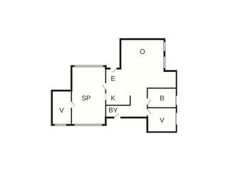 Casa per le vacanze Asperup Pianta del piano 4