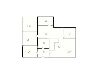 Vakantiehuis Arrild Grondplan 39