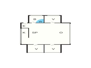 Maison de vacances Fåborg Plan d'étage 2