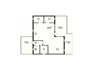 Casa per le vacanze Fjerritslev Pianta del piano 18