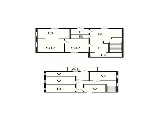 Vakantiehuis Boras Grondplan 22