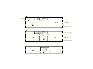 Vakantiehuis Bøvågen Grondplan 42