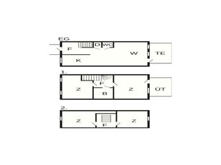 Maison de vacances Bøvågen Plan d'étage 43
