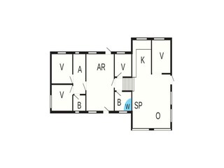 Maison de vacances Ansager Plan d'étage 36