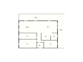 Casa de vacaciones Rolla (Troms) Plano de planta 63