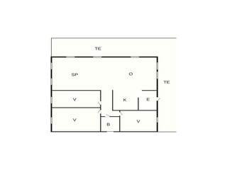 Maison de vacances Rolla (Troms) Plan d'étage 66