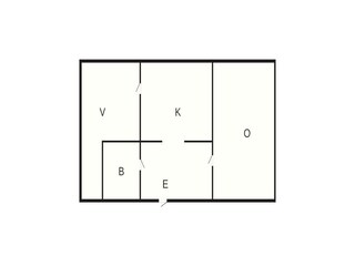 Vakantiehuis Löttorp Grondplan 24