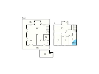 Appartement Juelsminde Grondplan 33