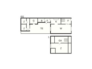 Ferienhaus Løkken Grundriss 42