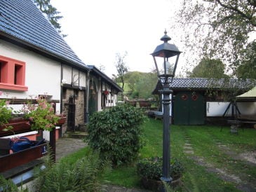 Cottage directy located at the edge of the forest