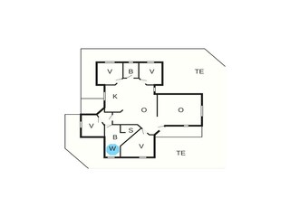 Holiday house Blåvand Floor Plan 36