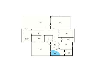 Ferienhaus Slettestrand Grundriss 3