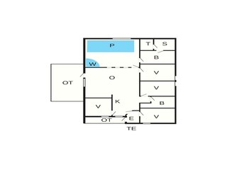 Vakantiehuis Juelsminde Grondplan 29