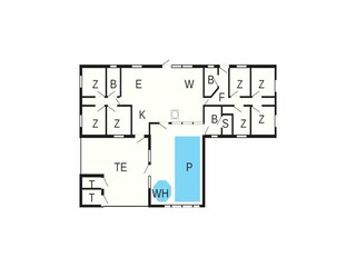Maison de vacances Vester Husby Plan d'étage 2