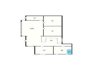 Maison de vacances Fjellerup Strand Plan d'étage 4