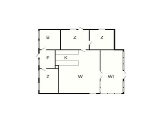 Vakantiehuis Marielyst Grondplan 24