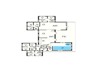 Maison de vacances Houstrup Plan d'étage 32