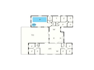 Holiday house Houstrup Floor Plan 37