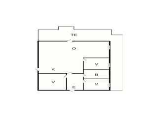 Casa de vacaciones Brenderup Plano de planta 16